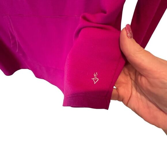 Torrid Scoop Neck Raglan Long Sleeve Pullover Knit Top Pink Size 2 - Picture 2 of 7